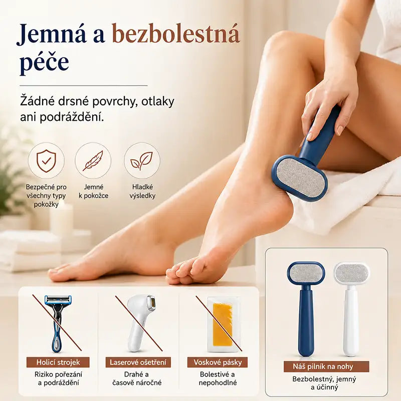 Odstraňovač mozolů jedním tahem