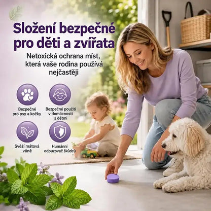Natural Scented Pest Repellent Pucks – Multi-Pest Protection for Home, Garage & Outdoors