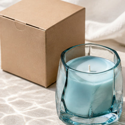 Aveirio Tidal Prism Aromatherapy Candle gift packaging view
