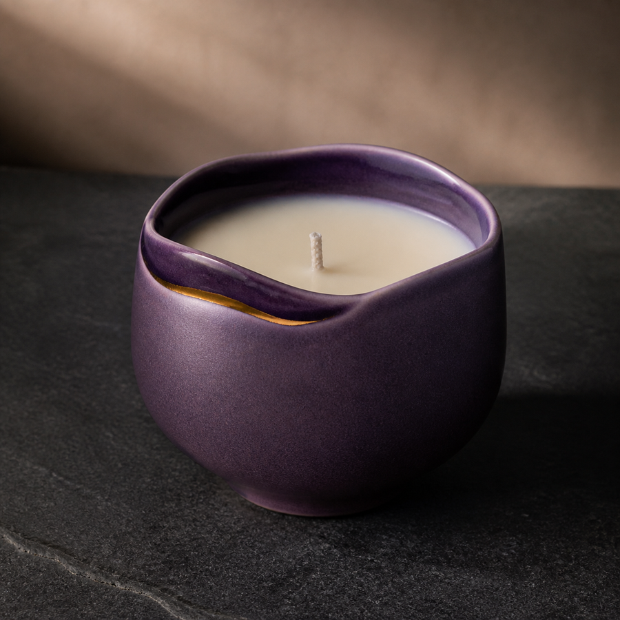 Velvet Aurora Wick Vessel